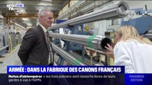 BFMTV au cœur de la fabrique des canons français à Bourges, qui nous dévoile son savoir-faire