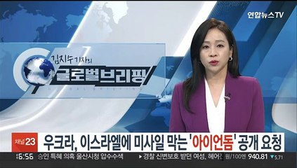우크라, 이스라엘에 미사일방어 '아이언돔' 지원 공개 요청