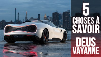 Deus Vayanne, 5 choses à savoir sur une hypercar électrique autrichienne