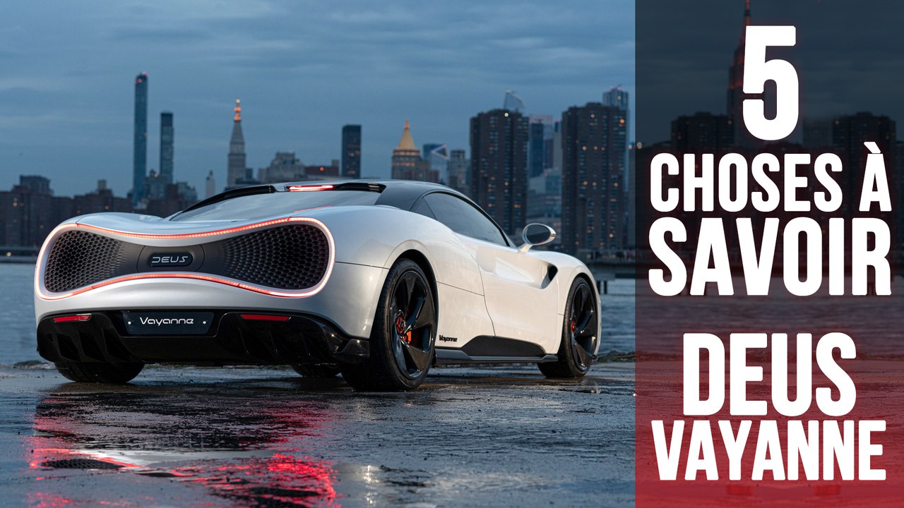 Deus Vayanne, 5 choses à savoir sur une hypercar électrique autrichienne