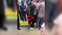 İstanbul Bayrampaşa otogar metrosunda boks maçı