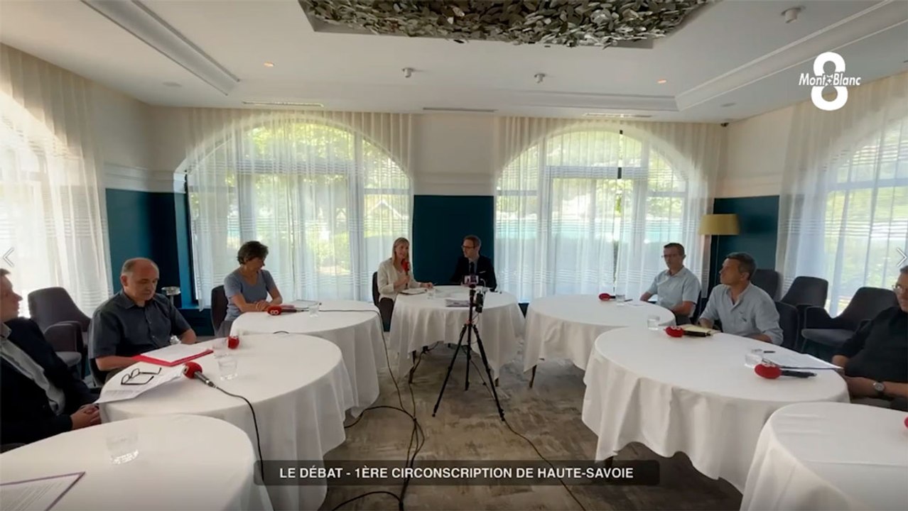 Législatives 2022 - Les débats : 1e circonscription de Haute-Savoie