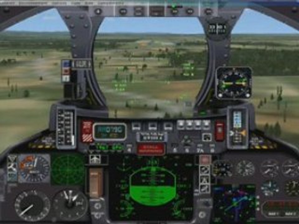 F14 tomcat mur du son video de vol fsx