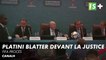 Platini et Blatter devant la justice aujourd'hui - FIFA procès