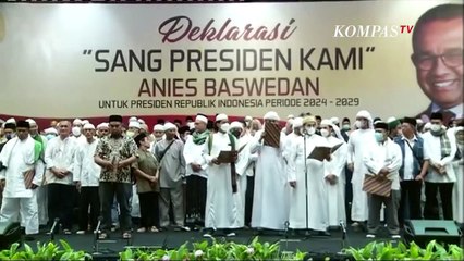 Deklarasi Anies Capres Sempat Ricuh Gara-Gara Bendera Mirip HTI Terpasang di Depan Panggung