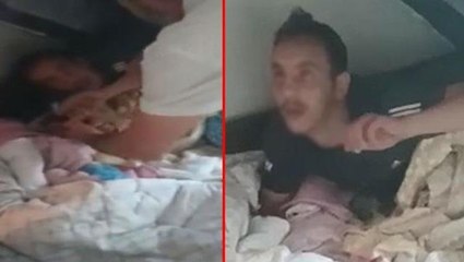 Bazanın altında yakalanan firariye, polisin sözleri dikkat çekti: Selamın aleyküm, gel hadi canım