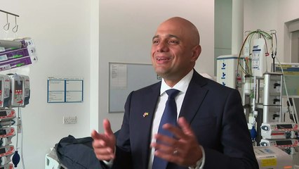 Sajid Javid talks down leadership ambitions