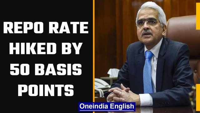 Rbi Hikes Repo Rates By 50 Basis Points To Control Surging Inflation Loans To Get More Expensive Video Dailymotion