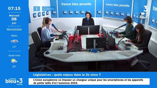 Albane Branlant, candidate Ensemble ! dans la troisième circonscription de la Somme