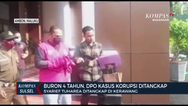Buron 4 Tahun, DPO Kasus Korupsi Ditangkap
