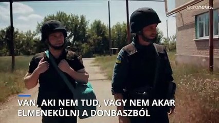 Vannak, akik nem tudnak, vagy nem akarnak elmenekülni a háború elől