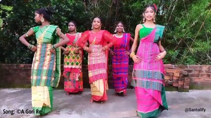 A Gori Re | Dingra Kora | Bajar Kuri | Dilwali Sangat | Santali Dance cover | New santali Song |