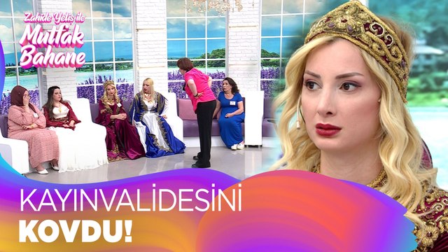 Gelinine öfkelenen Hanife Hanım stüdyoyu terk etti! - Zahide Yetiş ile Mutfak Bahane 8 Haziran 2022