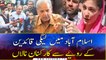 Workers angry over the attitude of PMLn's leaders in Islamabad