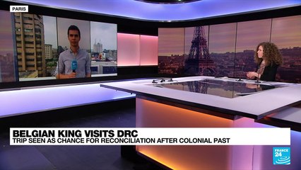 Belgian king visits DRC: Trip seen as chance for reconciliation after colonial past