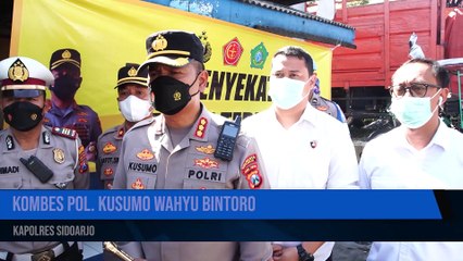 Antisipasi Penyebaran PMK, Masifkan Pos Penyekatan Hewan Ternak di Batas Kota Sidoarjo