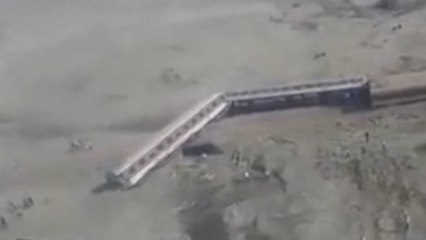 Iran : déraillement d’un train avec 350 passagers dans le désert, au moins 17 morts