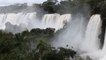 World’s largest waterfall system reopens after heavy rainfall
