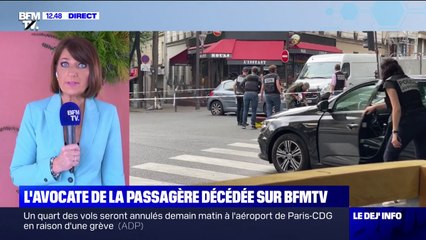 Refus d'obtempérer: selon l'avocate de la passagère décédée, "elle hurlait au conducteur pour sortir alors qu'il fuyait la police"