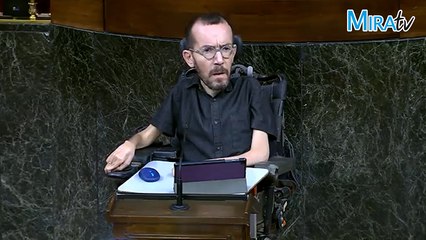 Echenique ataca en el Congreso a Isabel Díaz Ayuso y a Juanma Moreno