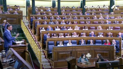 Sánchez, a Abascal: “Tiene un discurso reaccionario que aplaudiría Putin desde el Kremlin”