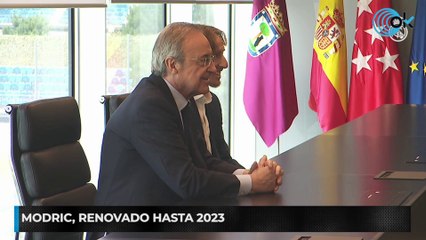 Modric, renovado hasta 2023