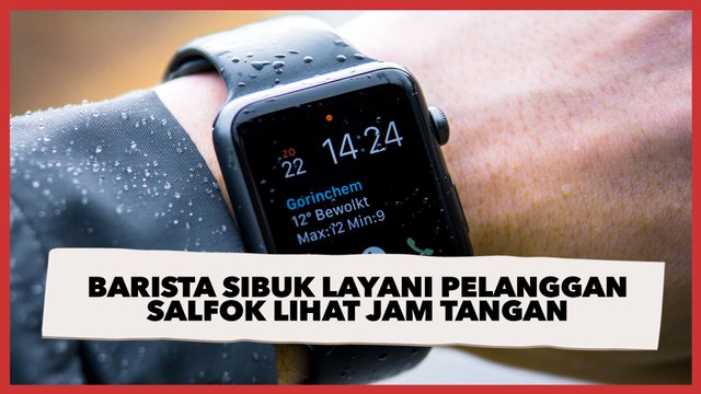 Viral Barista Sibuk Layani Pelanggan, Publik Malah Salfok Pas Lihat Jam Tangan