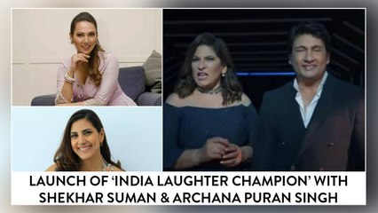 Launch Of ‘India Laughter Champion’ With Shekhar Suman & Archana Puran Singh