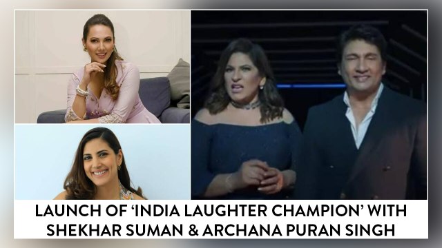Launch Of ‘India Laughter Champion’ With Shekhar Suman & Archana Puran Singh