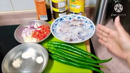 CARA MEMASAK CUMI-CUMI CABE HIJAU YANG LEZAT DAN ENAK__KWH HONGKONG(0)