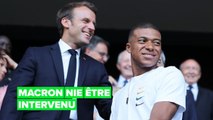 Le président Macron révèle ce qu'il a dit à Mbappé pour le convaincre de rester au PSG
