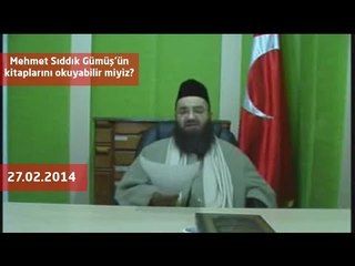 Cübbeli Ahmet Hoca - Mehmet Sıddık Gümüş'ün kitaplarını okuyabilir miyiz?