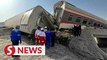 At least 17 killed in Iran train derailment