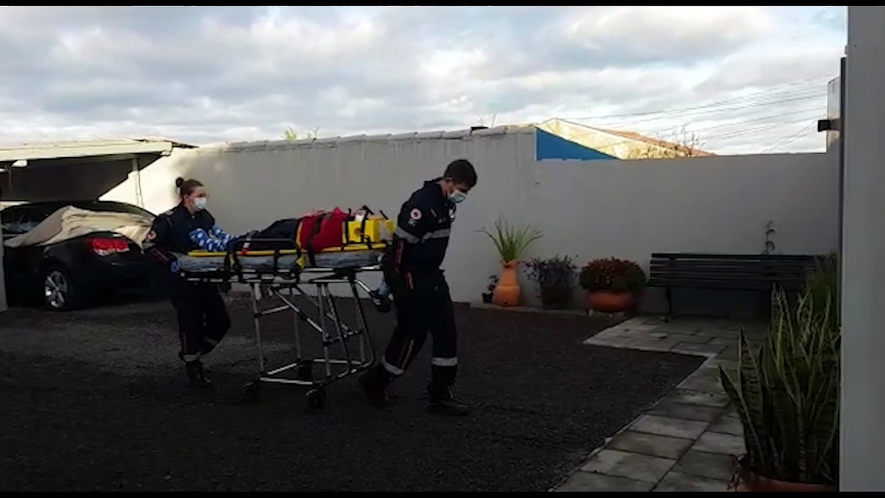 Idosa é socorrida em residência na Neva após passar mal e sofrer queda