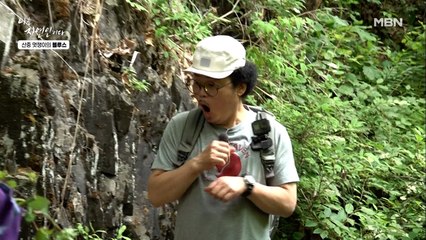 "뱀뱀뱀뱀!!!!" 산에서 살모사 만나 혼비백산하는 윤택과 지나치게 태연한 자연인?