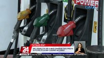 DOE: posible pa ang sunod-sunod na taas presyo a petrolyo sa mga susunod na Linggo | 24 Oras