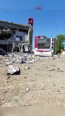 Ракетный удар по супермаркету "Восторг" в Харькове | Ракетний удар по супермаркету "Восторг" у Харкові