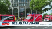 One dead and eight injured after vehicle hits pedestrians in Berlin