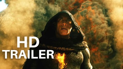 BLACK ADAM - Official Trailer Dwayne Johnson, Aldis Hodge, Noah Centineo New 2022