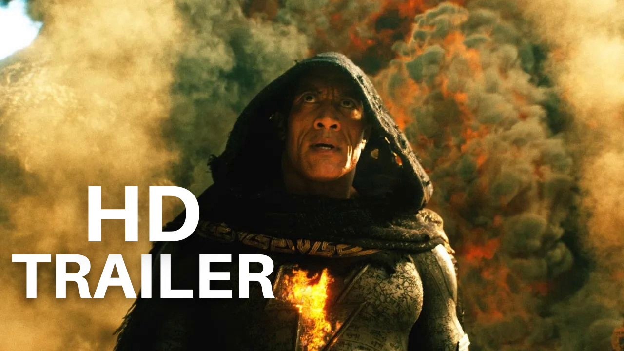 BLACK ADAM - Official Trailer Dwayne Johnson, Aldis Hodge, Noah Centineo New 2022