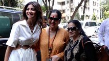 Shilpa Shetty, Shamita मां और Raj साथ Birthday मनाने पहुंंची यहां ; Video viral |FilmiBeat*Bollywood