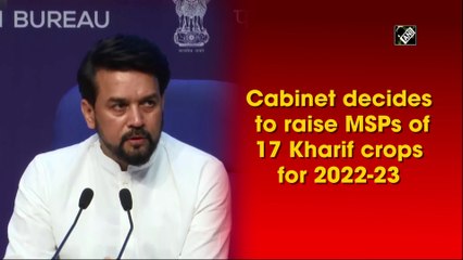 Cabinet decides to raise MSPs of 17 Kharif crops for 2022-23