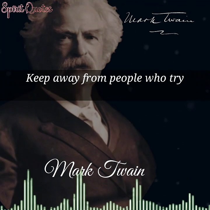 Mark Twain's Best Quotes - Life changing