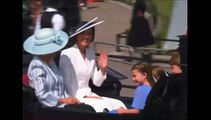 El otro gran momento de la princesa Charlotte durante el viaje en un coche de caballos