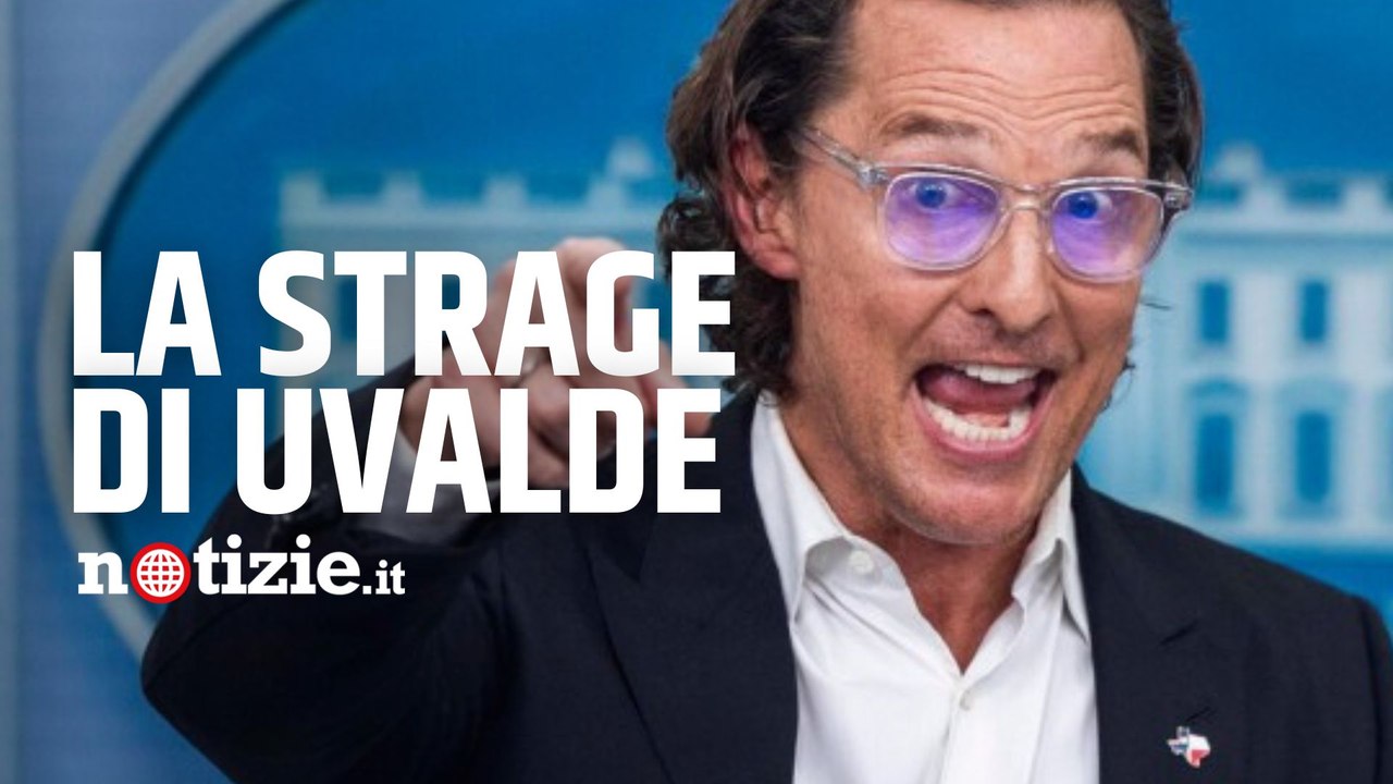 Usa, discorso di Matthew McConaughey sulle vittime della sparatoria di Uvalde: "È ora di cambiare"