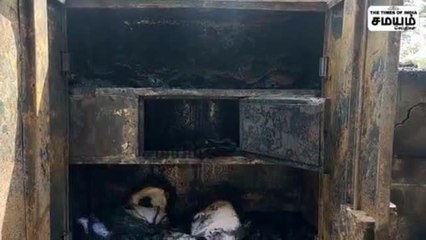 தீ விபத்து; 10 வீடுகள்; ஒரு கோயில் எரிந்து நாசம்!