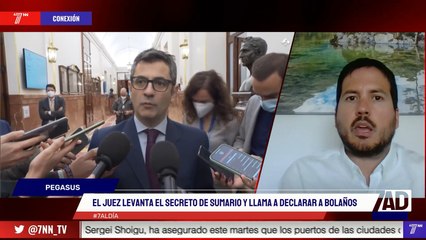 Caso Pegasus: El juez levanta el secreto de sumario y llama a declarar a Bolaños