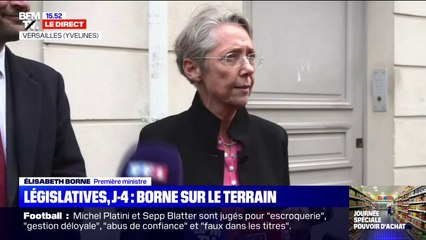 "On travaille d'arrache-pied sur un projet de loi d'urgence pour le pouvoir d'achat", déclare Élisabeth Borne
