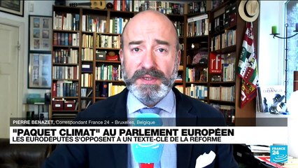 "Paquet climat" au Parlement européen : les eurodéputés s'opposent à un texte-clé de la réforme