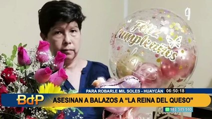 Asesinan a balazos a comerciante en Ate: mujer habría sido víctima de marcaje